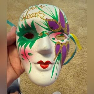 New Orleans Mardi Gras mask